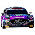 Miniatyrbild 1 av 5: Scalextric Ford Puma WRC - Gus Greensmith