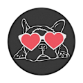 Pikkukuva 2 / 10: PopSockets Sleepy Shades Avtagbart Grip med Ställfunktion