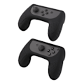 Miniatyrbild 1 av 8: DELTACO GAMING - Silicone Controller Grips för Nintendo Switch Joy-Con, svart