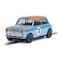Pikkukuva 2 / 2: Scalextric Mini Cooper S Gulf Nick Riley & Gabriele Tarquini