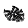 Miniatyrbild 1 av 2: Flat Head Screw M4X12Mm (Hex Socket/10Pcs)