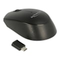 Miniatyrbild 3 av 3: DeLOCK Optical 3-button mini mouse USB Type-C 2.4 GHz wireless