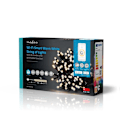 Miniatyrbild 10 av 11: Nedis SmartLife Julbelysning | Sträng | Wi-Fi | Varm Vit | 100 LED's | 10.0 m | Android™ / IOS