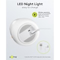 Miniatyrbillede 7 af 8: Goobay LED-vågelampe "Pingvin" varmt hvidt lys og 7 skiftende farver (RGB-lys), med 3 lystilstande, berøringssensor og Li-ion-batteri (3,7 V/1200 mAh)