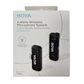 Miniatyrbillede 10 af 10: BOYA Trådløst mikrofonsystem x1 BY-WM3 til USB-C