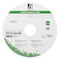 Miniatyrbillede 3 af 3: DELTACO S/FTP Cat6a installation cable, for outdoor use, 100m, black