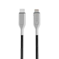 Miniatyrbild 2 av 3: Forever Core - USB-C/Lightning (3A) MFI Svart, 1,5m