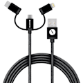 Pikkukuva 1 / 5: Champion Ladd&Synk kabel USB 3-in-1 1,5