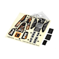 Pikkukuva 4 / 4: Q32 Baja Buggy Body And Wing Set (Clear)