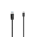Miniatyrbillede 1 af 3: Hama Kabel USB-C - USB-A USB 3.2 5 Gbit/s 0.75m Sort