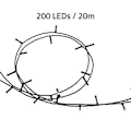 Pikkukuva 3 / 9: Hombli Smart Christmas Light LED String 20m IP44