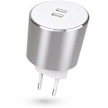 Miniatyrbillede 2 af 4: KIT PLATINUM Lader 220V 2xUSB  3.4A Rosegold