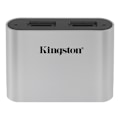 Pikkukuva 1 / 3: Kingston USB3.2 Gen1 Workflow Dual-Slot microSDHC/SDXC UHS-II Card Rea