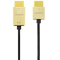 Miniatyrbillede 3 af 4: DELTACO PRIME ultratunn HDMI kabel, HDMI High Speed with Ethernet, HDM