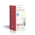 Miniatyrbillede 8 af 9: Nedis SmartLife Fuld Farve Pære | Zigbee 3.0 | E27 | 806 lm | 9 W | RGB / Varm til kølig hvid | 2200 - 6500 K | Android™ / IOS | Pære | 1 stk
