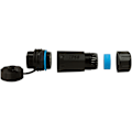 Miniatyrbillede 5 af 7: LogiLink CAT6A Skruekobling Udendørs 2 x RJ45 IP68 med kabelmuffe