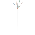 Miniatyrbillede 5 af 7: Goobay CAT 6 netværkskabel, U/UTP, hvid CCA kobberblanding til SOHO applikationer, AWG 23/1 (solid), PVC, 305 m