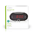 Miniatyrbillede 6 af 11: Nedis Digital vækkeur Radio | LED Display | Tidsprojektion | AM / FM | Snooze funktion | Sleep timer | Antal alarmer: 2 | Sort