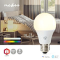 Miniatyrbillede 5 af 9: Nedis SmartLife Fuld Farve Pære | Zigbee 3.0 | E27 | 806 lm | 9 W | RGB / Varm til kølig hvid | 2200 - 6500 K | Android™ / IOS | Pære | 1 stk
