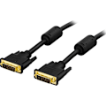 Pikkukuva 1 / 4: DELTACO DVI-näyttökaapeli, Dual Link, DVI-D uros - uros, 3m