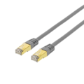 Miniatyrbillede 2 af 3: DELTACO S/FTP Cat7 patchkabel, LSZH (Low smoke zero halogen),  guldbel