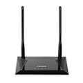 Miniatyrbild 1 av 7: Edimax 4-i-1 N300 Wi-Fi Router, Access Point, Range Extender, Wi-Fi Bridge & WISP Black