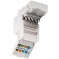 Miniatyrbild 5 av 5: Goobay Keystone-modul RJ45 CAT 6, UTP, 250 MHz 16,2 mm bred, klämlist för IDC-montering (verktygsfri), snap-in-system