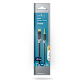 Miniatyrbillede 4 af 4: Nedis USB-Câ„¢ Adapter | USB 2.0 | USB-Câ„¢ Han | 3.5 mm Hanstik | 1.00 m | Runde | Guldplateret | PVC | Sort | Box