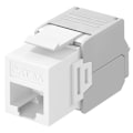 Miniatyrbild 2 av 5: Goobay Keystone-modul RJ45 CAT 6A, UTP 16,5 mm bred, krokodiltyp, klämlist för verktygslös IDC-montering