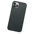 Miniatyrbillede 3 af 3: Mobilcover til iPhone 13 Pro med kulfiber look, Sort Svart