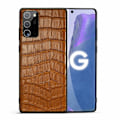 Miniatyrbild 1 av 2: Skal i konstläder till Samsung S21 Brun