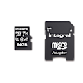 Pikkukuva 2 / 3: INTEGRAL 64 GB nopea microSDHC/XC V30 UHS-I U3 -muistikortti
