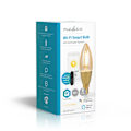 Miniatyrbillede 10 af 11: Nedis SmartLife LED Glødepære | Wi-Fi | E14 | 470 lm | 4.9 W | Varm Hvid | 1800 - 3000 K | Glas | Android™ / IOS | Stearinlys | 1 stk