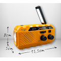 Miniatyrbillede 10 af 11: Adler Multifunktionel håndsvingradio, AD 1197