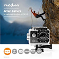 Pikkukuva 3 / 11: Nedis Action-kamera | 1 näyttö | 1080p@30fps | 12 MPixel | Vedenpitävyys enintään (m): 30.0 m | 90 min | Wi-Fi | Sovellus saatavana kohteeseen: Androi