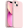 Miniatyrbild 2 av 2: Silikonskal till iPhone 15, Ljusrosa Rosa
