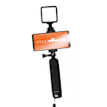 Pikkukuva 2 / 8: GadgetMonster Vlogging Stick LED-valolla varustettuna