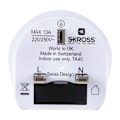 Miniatyrbild 2 av 2: Skross Rese Adapter World-to-UK Jordad