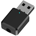 Miniatyrbillede 3 af 3: Bluetooth USB modtager og sender