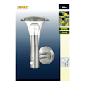 Miniatyrbild 6 av 6: Ranex Utomhus Vägglampa 60 W Med Rörelsesensor Borstat Stål