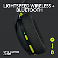 Miniatyrbillede 3 af 7: Logitech G435 LIGHTSPEED Wireless Gaming Headset, Black