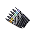 Miniatyrbillede 1 af 6: WINSOR Promarker Metallicmarker set 6pcs