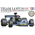 Miniatyrbillede 3 af 3: TAMIYA 1/12 Team Lotus Type 72D 1972