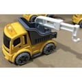 Miniatyrbillede 7 af 8: CONTRUCK Lastbil m/hænger+3 biler, lys, lyd & Try Me 1:14