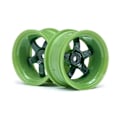 Miniatyrbild 2 av 4: Work Meister S1 Wheel Green (9Mm Offset/2Pcs)