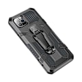 Miniatyrbillede 2 af 8: Robust etui med stativ til iPhone 13 Pro Max, Sort Svart