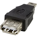 Pikkukuva 3 / 4: DELTACO USB-sovitin Tyyppi A-naaras - Tyyppi Mini-B uros, musta