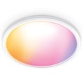 Miniatyrbillede 4 af 9: WiZ WiFi Smart SuperSlim plafond Färg + Varm-kallvit 2600lm