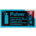 Pikkukuva 3 / 5: nexa BSP-1020 Skylt för pulversläckare