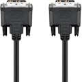 Miniatyrbillede 2 af 4: Goobay DVI-D Full HD-kabel Single Link, forniklet DVI-D-stik enkelt link (18 + 1 ben) > DVI-D-stik enkelt link (18 + 1 ben), 2 m
